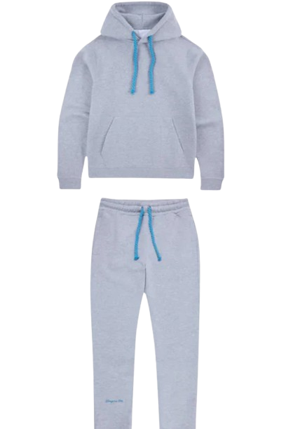 Synaworld OG Syna Tracksuit – Grey/Sky Blue
