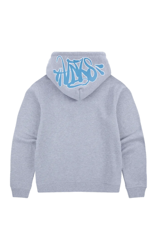 Synaworld OG Syna Hoodie – Grey/Sky Blue
