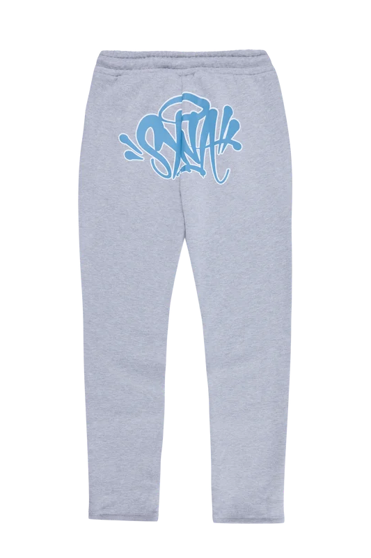 Synaworld OG Syna Sweatpants – Grey/Sky Blue